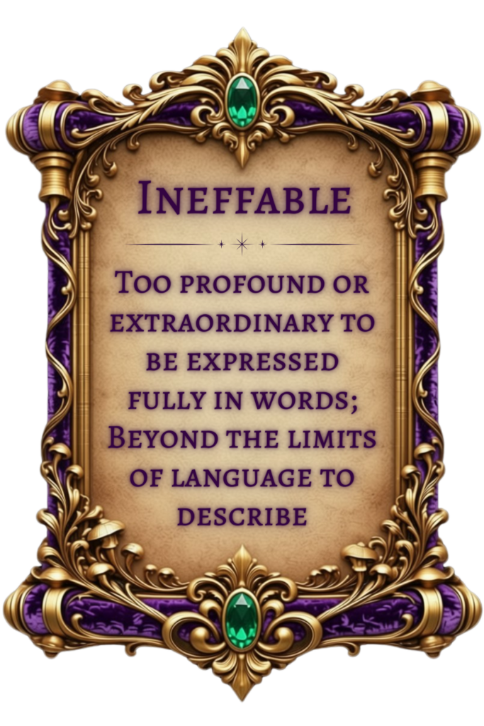 Ineffable